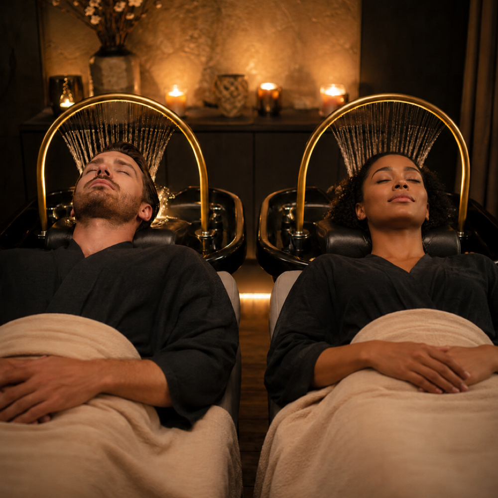 <h3>PROCHAINEMENT<h6>VENEZ DECOUVRIR</h3>HEAD SPA EN DUO<h5><br>